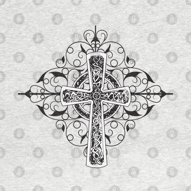 Celtic Cross by SpottydoggCreatives